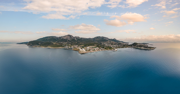 famous place, dive, diving, aegean sea, reflection, turkey