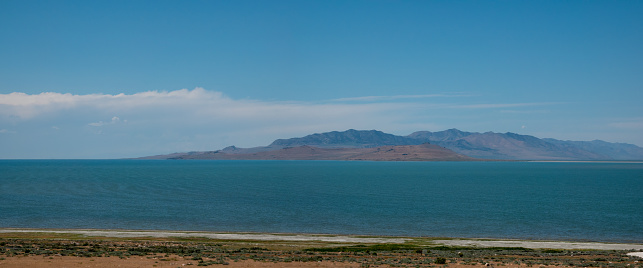 Great Salt Lake seen from Antelope Island.