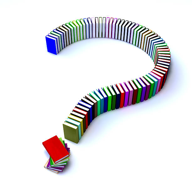istock Question mark of books 151509422