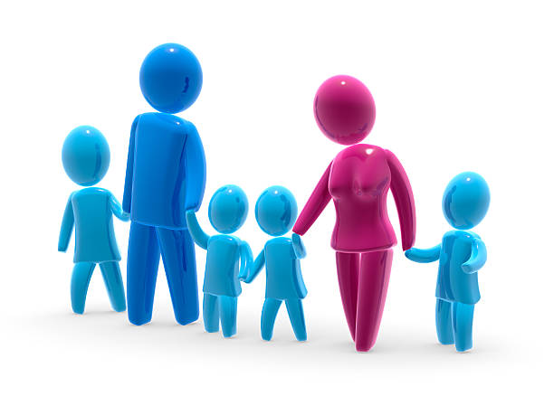 istock Large family on walk 151509460