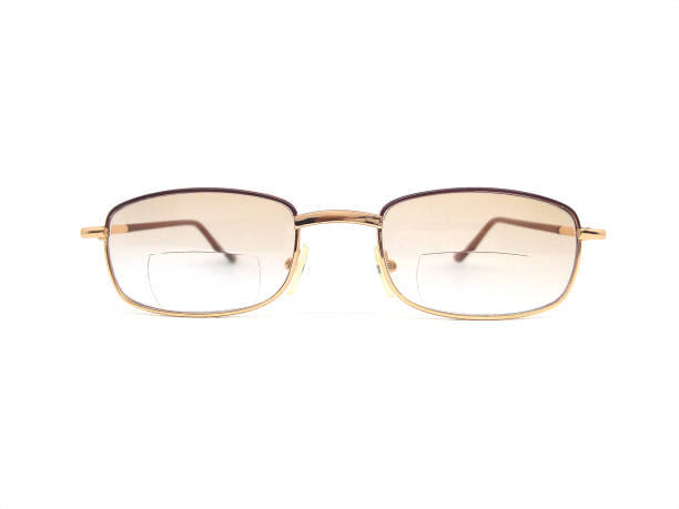 istock Bifocal glasses isolated on white background. 1515096115