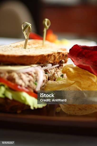 Gourmet Sandwich Stock Photo - Download Image Now - Bread, Healthy Eating, No People