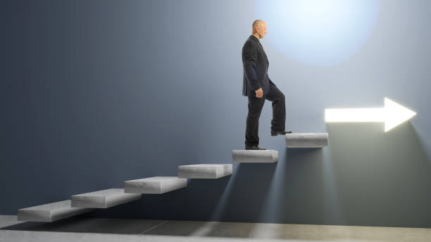 istock Confident Businessman Leading the Way 1515125969