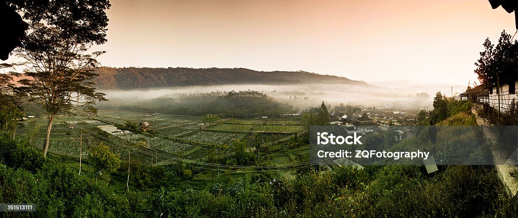 Sunrise Over Valley - Foto de stock de Agricultura libre de derechos