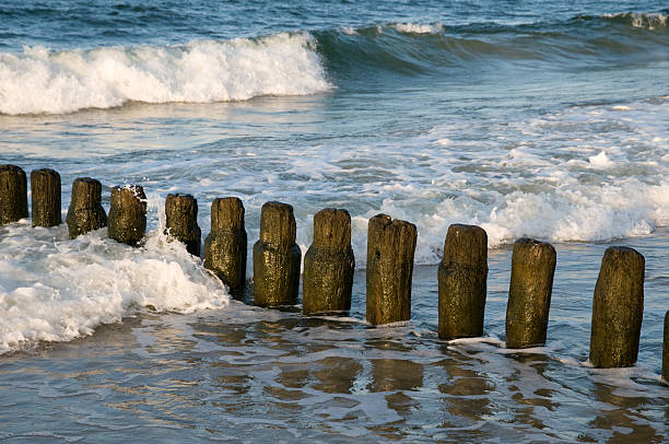 istock Wooden breakwater 151513590