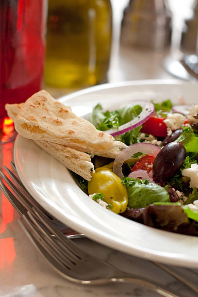 Greek Salad stock photo