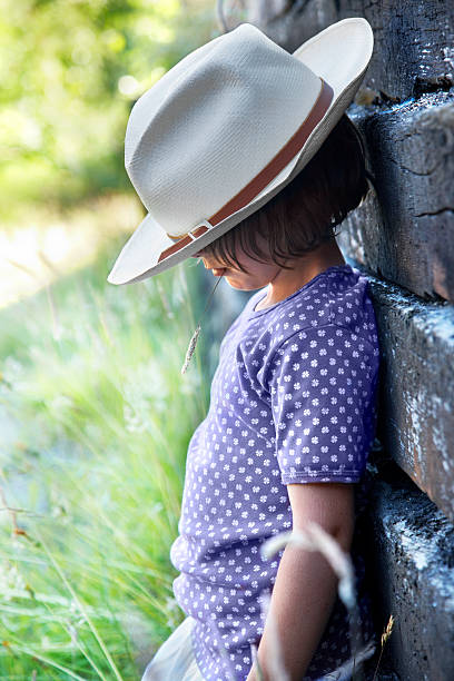 istock Sweet girl with hat 151515358