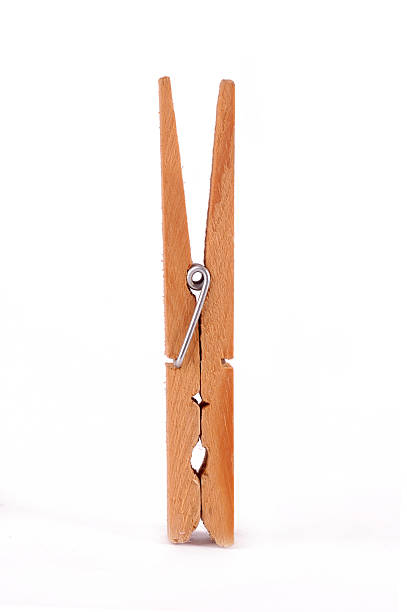 istock Side of a washing peg 151515790
