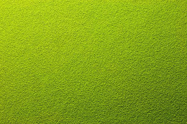 Far away overhead view of powdered green tea Powdered green tea matcha tea photos stock pictures, royalty-free photos & images
