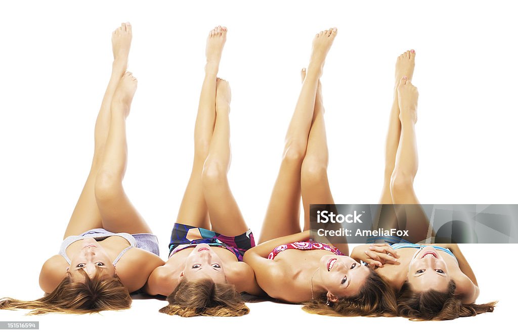 Bonito Meninas com corpos perfeitos - Royalty-free Mulheres Foto de stock