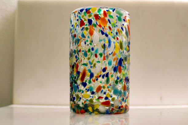 istock A colourful recycled glass, glass. 1515200349