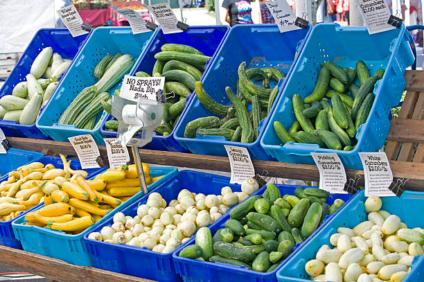 istock Vegtables at a farmers market 151520158