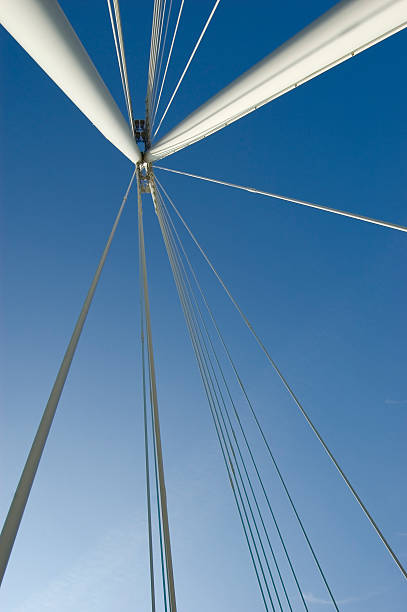 Bridge Overhead stock photo