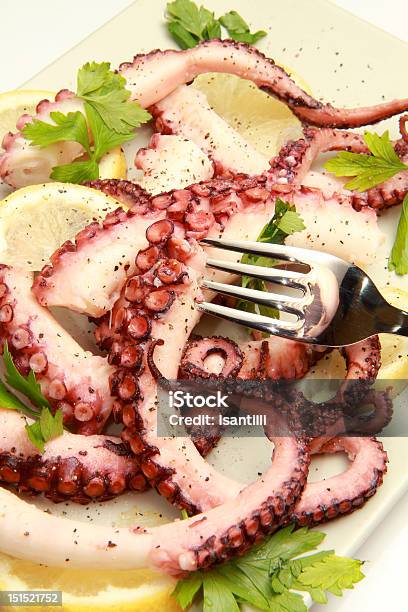 Octopus Salad Stock Photo - Download Image Now - Animal, Animal Markings, Appetizer