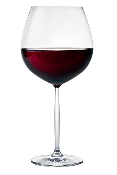 Szkło z czerwonego wina – zdjęcie