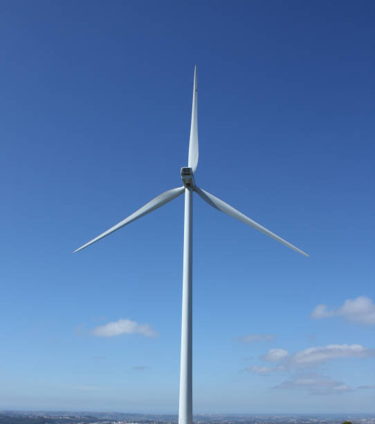 Windmill stock photo