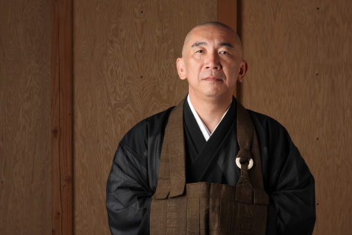 A Japanese Buddhist monk.