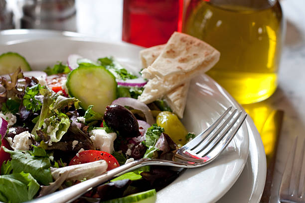 Greek Salad stock photo