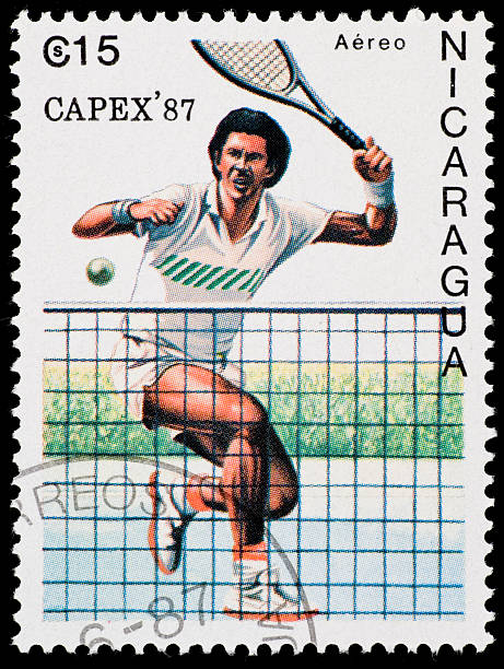 istock Postage stamp tennis-player 151523880