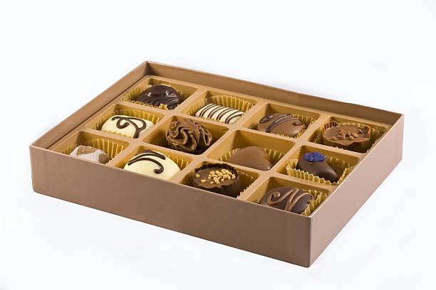 istock Box of belgian chocolates 151524195