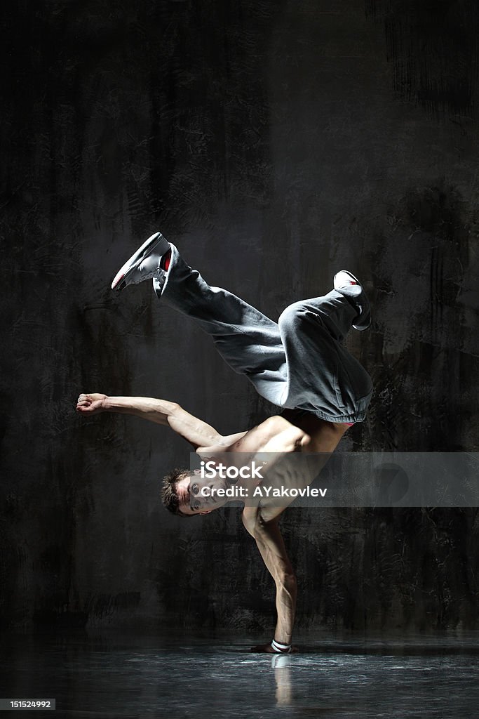 A Bailarino - Royalty-free Acrobata Foto de stock