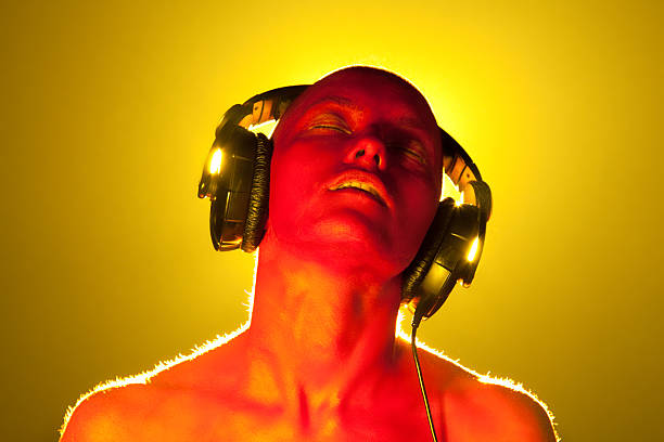 istock Girl in headphones. 151525053