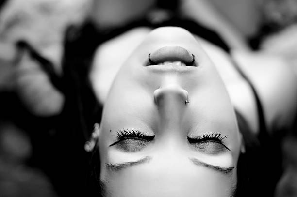 istock Young beautiful woman close portrait 151526190