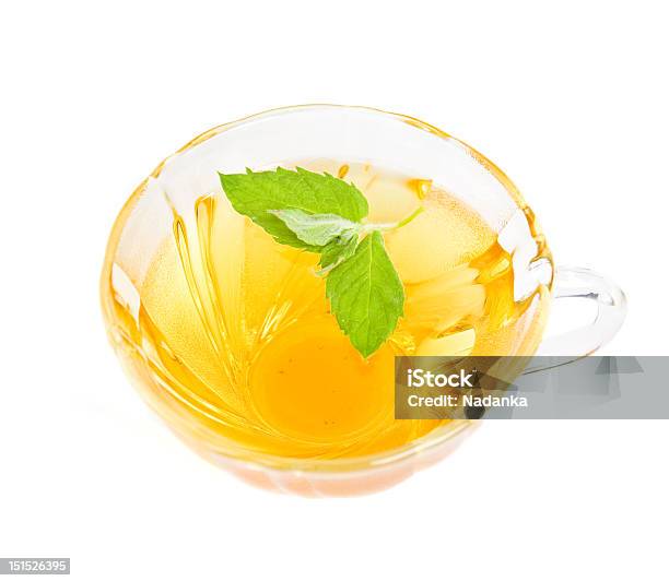 Herbal Tea With Fresh Mint Stock Photo - Download Image Now - British Culture, Caffeine, Crockery