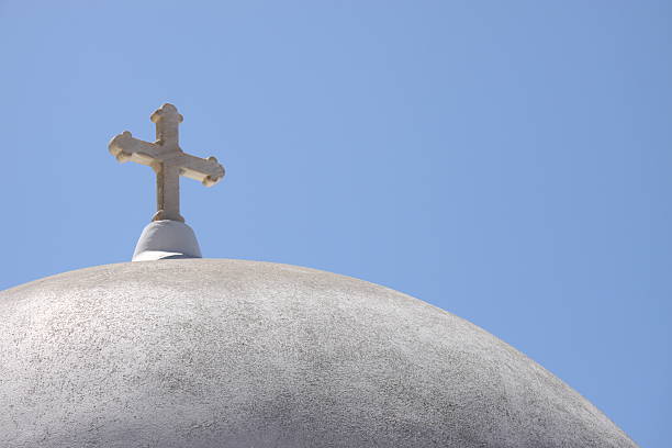 istock Church Dome Against a Blue Sky 151526727