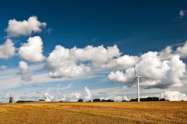Wind power stock photo