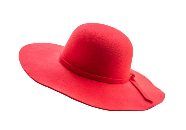 istock Woman red hat isolated on white background 1515278896