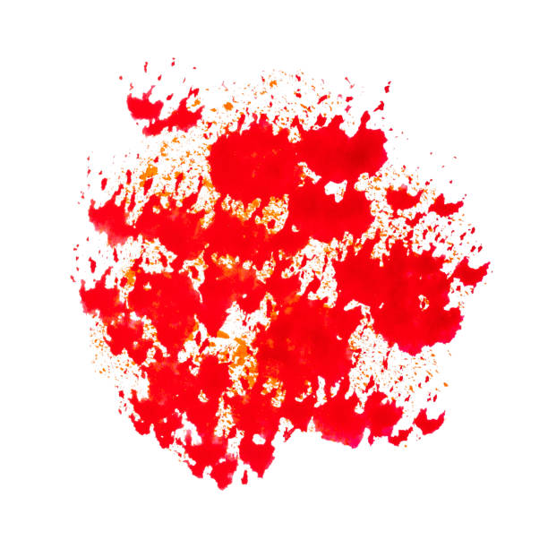 istock Blots painted with watercolors. Abstract element for design 1515284392