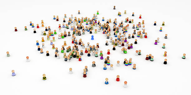 istock Cartoon Crowd, Individual 151528637