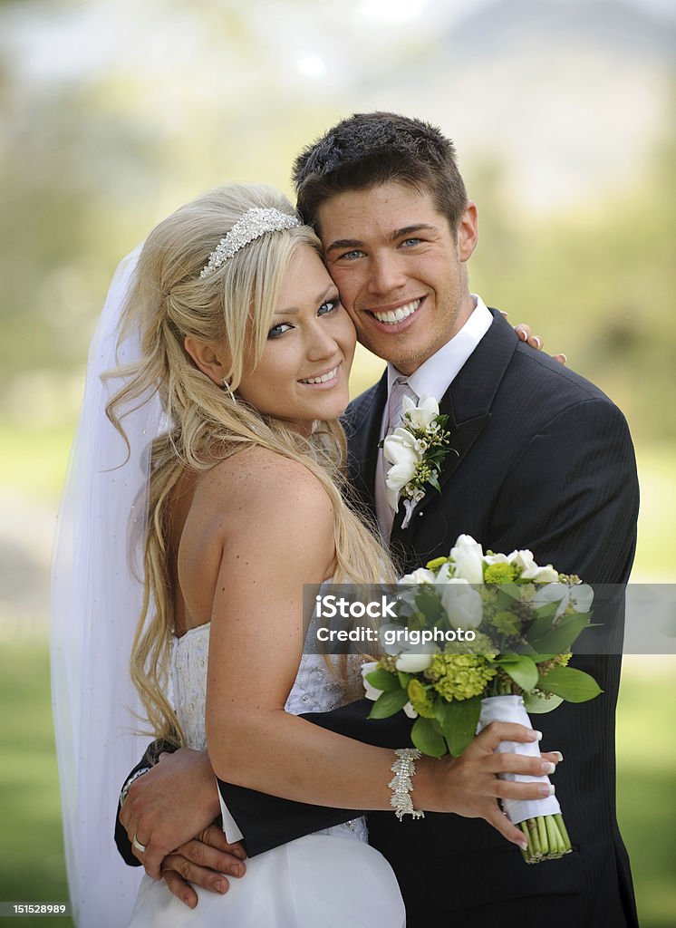 Noiva e noivo - Royalty-free Casamento Foto de stock