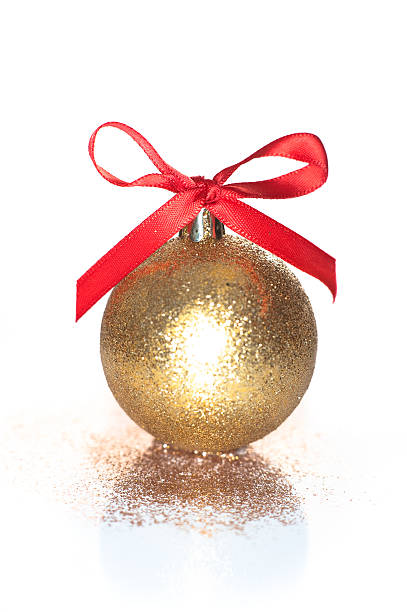 istock Golden christmas ball 151529764