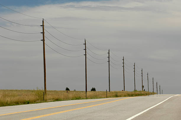 istock Telephone poles in perspective 151529923