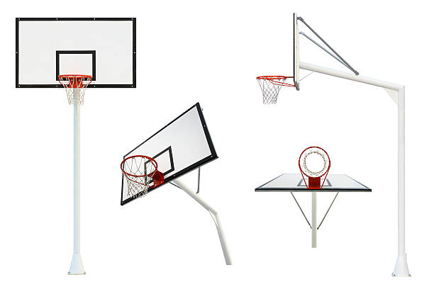 istock Basketball goal isolated from different views 151530129