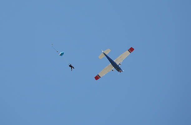 Parachute Jump stock photo