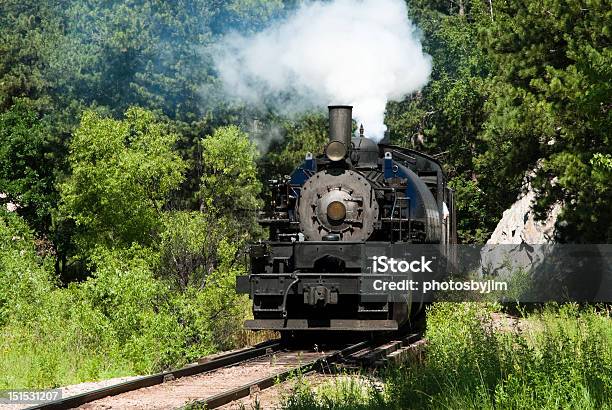 Steam Locomotive — стоковые фотографии и другие картинки 1880 - 1880, Паровоз, Южная Дакота