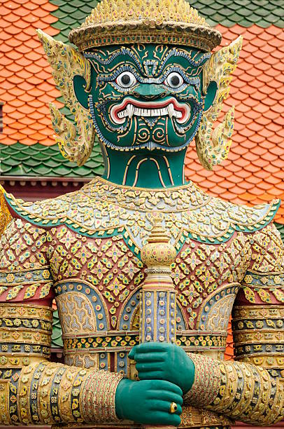 istock green giant at temple complex in Bangkok 151531439