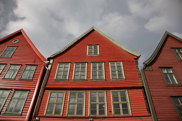 istock Wooden red houses 151531576