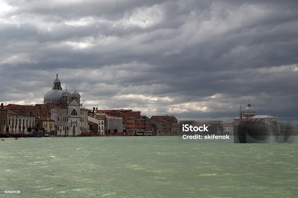 Magnifique feu à Venise - Photo de Architecture libre de droits