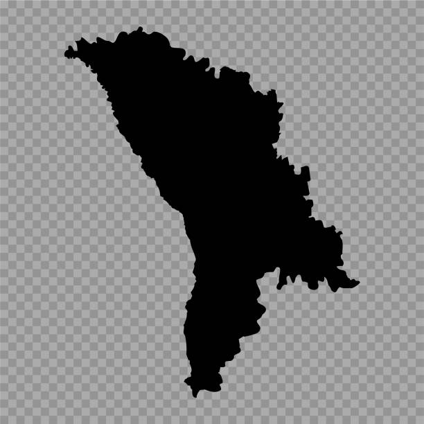Transparent Background Moldova Simple map Transparent Background Moldova Simple map, can be used for business designs, presentation designs or any suitable designs. drawing of the map of moldova stock illustrations