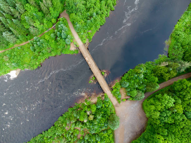 istock Aerial view of Jacques Cartier River 1515328233
