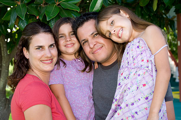 istock Beautiful happy family 151532845