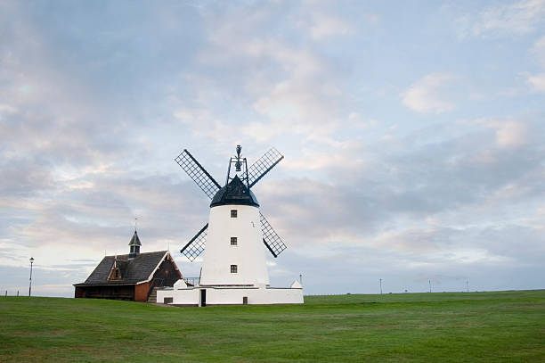 Lytham St Annes Windmill Lytham St Annes Windmill at Blackpool lytham st. annes stock pictures, royalty-free photos & images