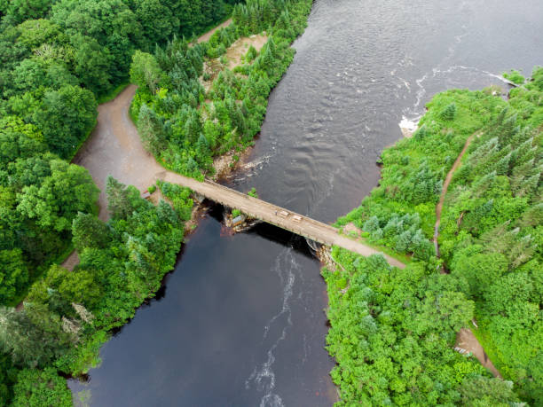 istock Aerial view of Jacques Cartier River 1515330983