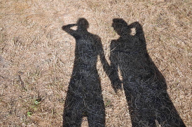 istock Shadows of the couple 151534228