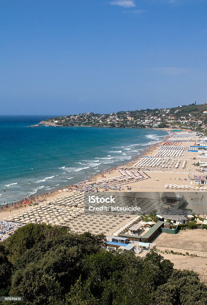 Beach of Gaeta Beach of Gaeta - Lazio / Italy Beach Stock Photo