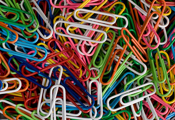 istock Pile of assorted colorful paper clips 151535831